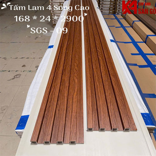 Tấm Ốp Tường Lam 4 Sóng Cao SG-09